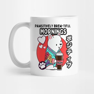 Morning vibes dog Mug